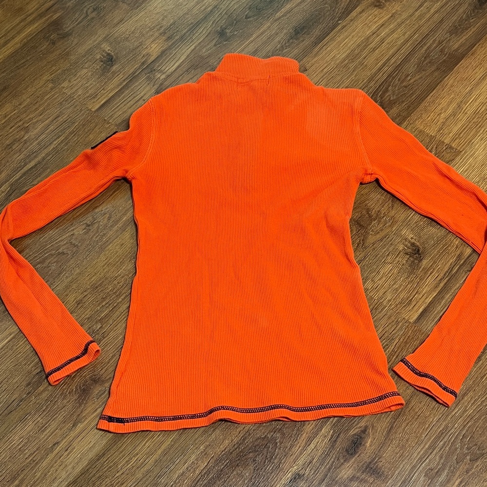 Ralph Lauren Active - Orange Quarter-Zip Women's Top - XS 🧡 - Picture 7 of 7